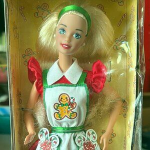 Vintage 1992 Mattel Holiday Treats Barbie Doll New In Box Christmas